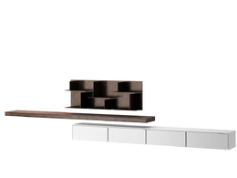 大道540L书柜MD House品牌书柜3D模型素材下载Avenue Bookcase 540 L by MD House