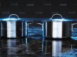 C4D OC拉丝金属 C4D OCTANE金属渲染中文案例教程