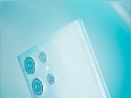 三星手机产品海报模型Abstract Product Visualization