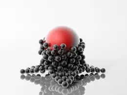 C4D圆球吸附动画工程文件 Nov-Dec Portfolio- CInema 4D Templates