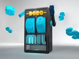 C4D卡通老虎机动画工程文件 Cartoon slot machine
