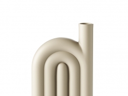 中号绳纹花瓶现代陶瓷花瓶3D模型素材下载Rope Medium Vase by DBKD