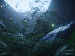 花草植物场景C4D模型 jungle plants