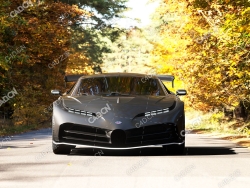 布加迪豪华超跑汽车Centodieci模型渲染