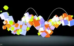 Cinema 4D制作对象元素沿样条动画包装教程