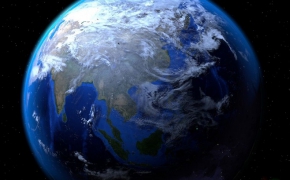 地球C4D模型 Earth 3D model