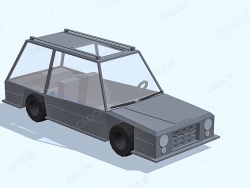 低面多边形汽车 Car 4