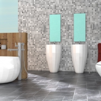 卫生间C4D模型 Toilet 3D model