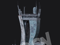 C4D科幻蒸汽朋克建筑模型 KB3D_HEM_BuildingPart_E_grp
