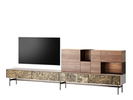 大道360L立式电视柜MD House品牌电视柜3D模型素材下载Avenue TV Stand with Legs 360