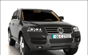 大众途锐2 3D模型 Volkswagen Touareg 2