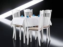 饭店家具：餐桌椅