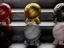 C4D Redshift渲染器材质制作教程 Introduction to Redshift Materials Metals