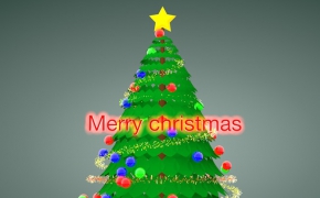 圣诞节圣诞树C4D模型 christmas Tree