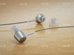 C4D OCTANE银色耳机模型 Headset