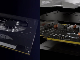 电脑显卡高精度C4D模型 High End Graphics Card