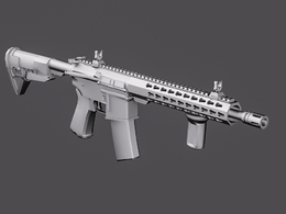 狙击步枪Zbroyar Z-15 AR-15 M4A4 (Untextured)
