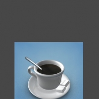 一杯咖啡 C4D模型 Coffee Cup