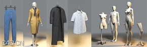 实用服装3D模型 Dosch Design: 3D – Clothing