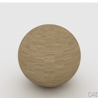 C4D木地板材质：parquet material