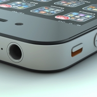 苹果手机3D模型 iphone 4 modes