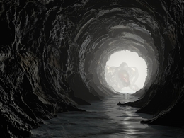 洞穴C4D模型 Cave