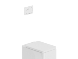 女性陶瓷净身器清洁器马桶C4D模型