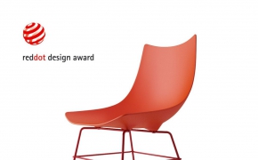 时尚休闲椅C4D模型 Luc Chair by Rossin