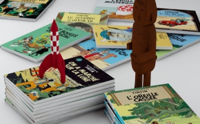 书本玩具C4D模型 Books, toys