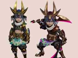 铠甲少年阿努比斯动漫游戏角色C4D模型Anubis (v1.0)