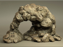 石拱桥C4D模型 Stone Arch