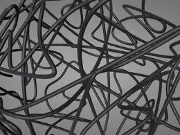 C4D样条球动画工程文件 spline ball