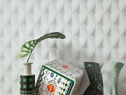 字母X创意场景植物几何艺术C4D octane模型