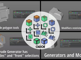 C4D非破坏性建模好助手 Py-ParametricTools