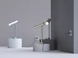 简约金属台灯
