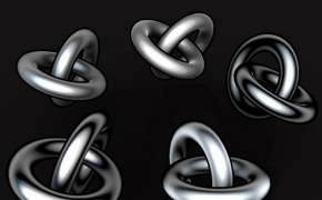 5个C4D不锈钢金属材质 5 toony steel textures for cinema 4d