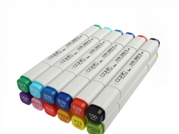 Copic马克笔 (绘画工具)3D模型素材下载Copic Markers by Copic