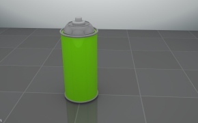 喷雾剂瓶C4D模型 spray
