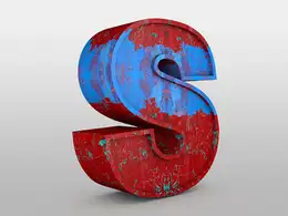 C4D铁锈材质腐蚀动画工程文件 Cinema 4D Texture Animation