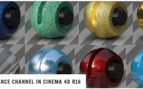 C4D R16材质反射通道详细讲解 REFLECTANCE CHANNEL IN CINEMA 4D R16