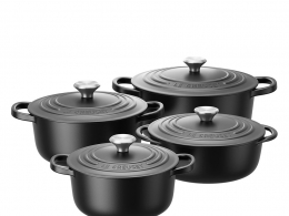 圆形铸铁炖锅3D模型素材下载Signature Cast Iron Round Casserole by Le Creuset