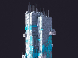 未来科幻赛博朋克高层建筑future architecture-31
