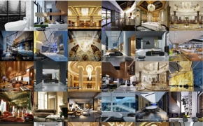 62个酒店室内3D模型合集 BXTOP INTERIOR 2013