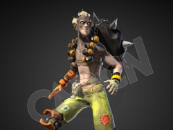 机械臂机械腿卡通人物C4D模型(含绑定动画)