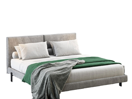 特维尔斯书架床多功能床3D模型素材下载Book Bed by Twils