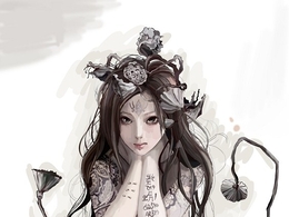 插画业余选手也来秀几幅作品~