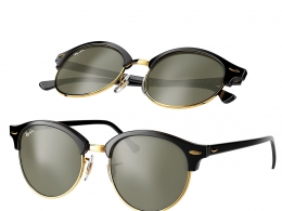 雷朋经典Clubround太阳镜3D模型素材下载Clubround Classic Sunglasses by RayBan