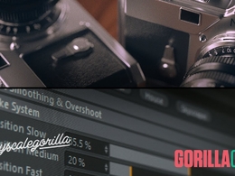 C4D逼真摄像机动画插件GreyscaleGorilla GorillaCam for Cinema 4D