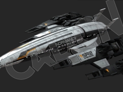 诺曼底太空飞船模型 Normandy SR-2