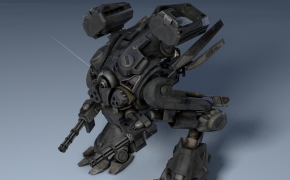 机甲战士C4D模型 Cellwallerkiller